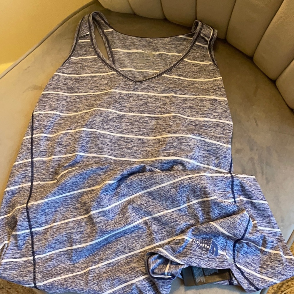 Women’s Blue The North Face Tank Top Size Medium